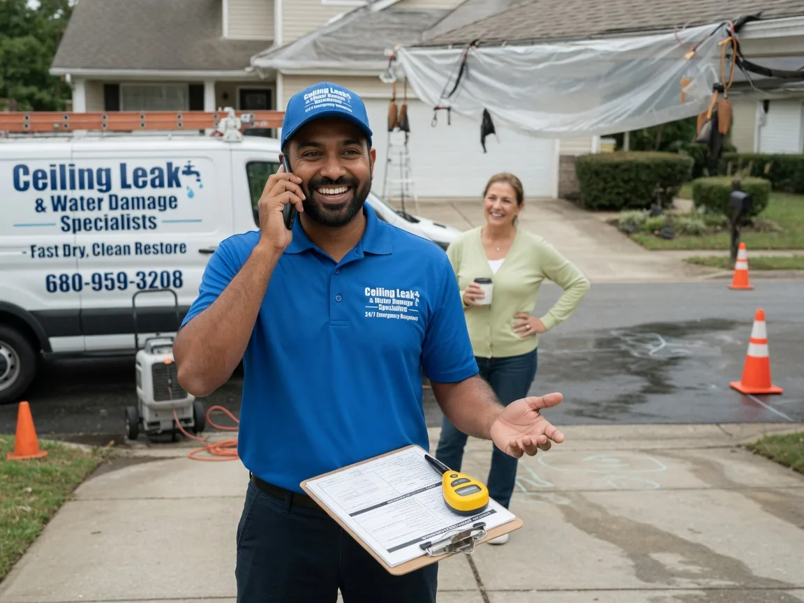 Ceiling Leak Cleanup Leiter, WY FAQs